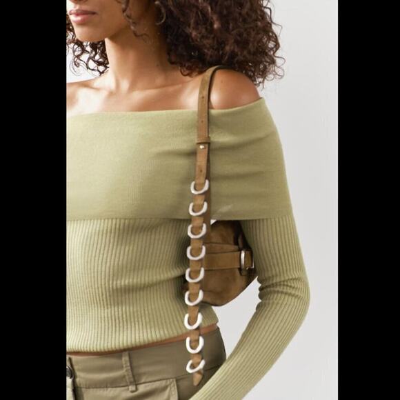 ZARA Fitted Knit Sweater NWT - Picture 12 of 14